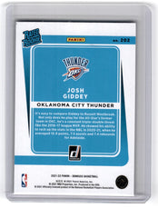 2021 Donruss Josh Giddey Card 202