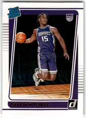 2021 Donruss Davion Mitchell Card 205