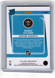 2021 Panini Donruss Bones Hyland Rates Rookie Yellow Card 244