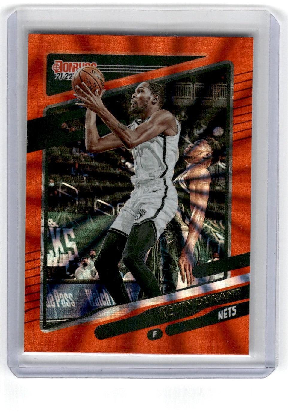 2021 Donruss Kevin Durant Orange Laser Card 8