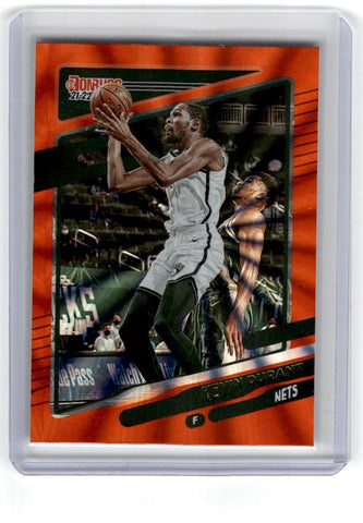 2021 Donruss Kevin Durant Orange Laser Card 8