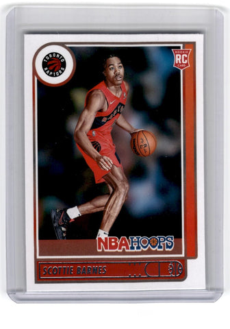 2021 Hoops Scottie Barnes RC Card 227