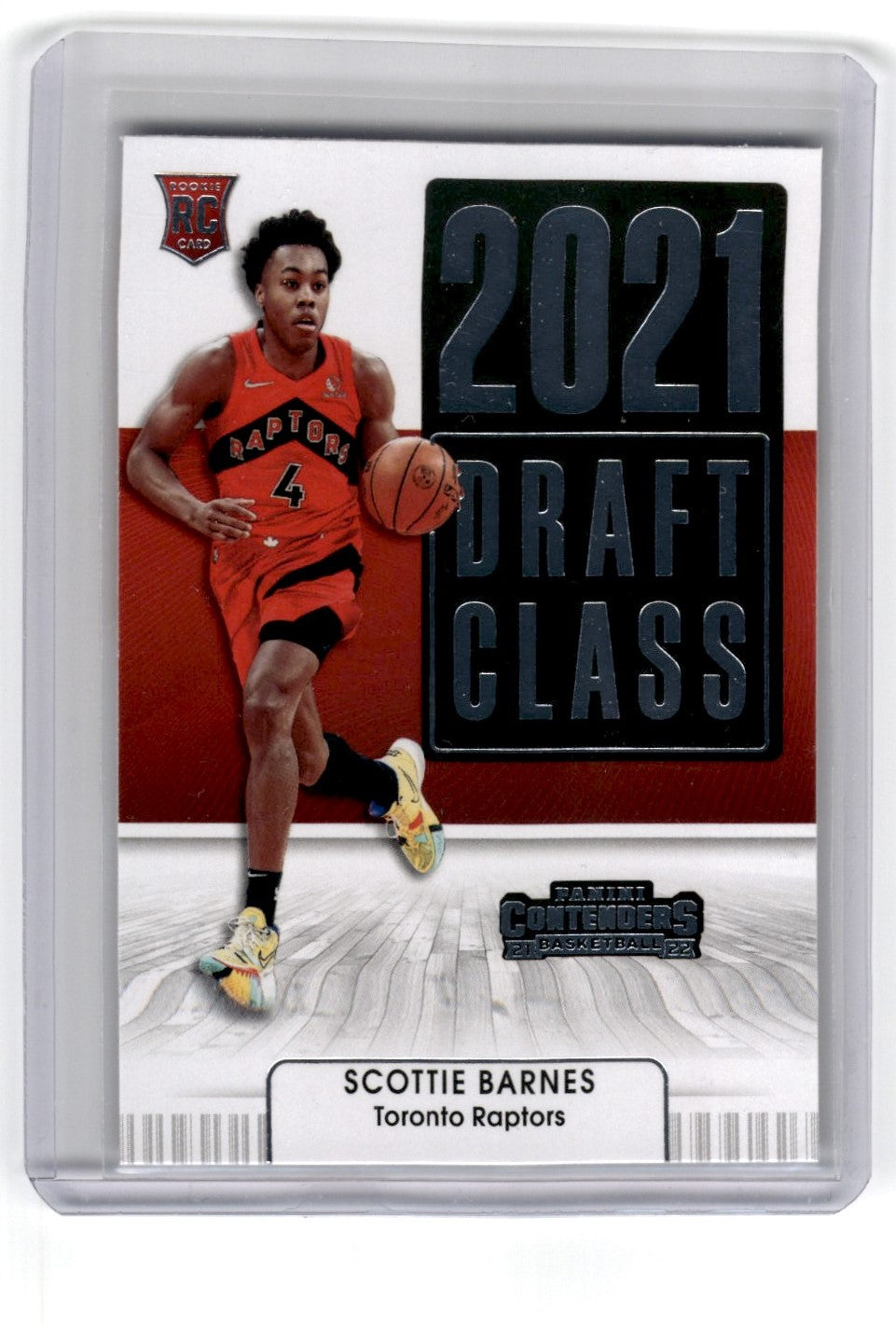 2021 Panini Contenders 2021 Draft Class Scottie Barnes Card 4