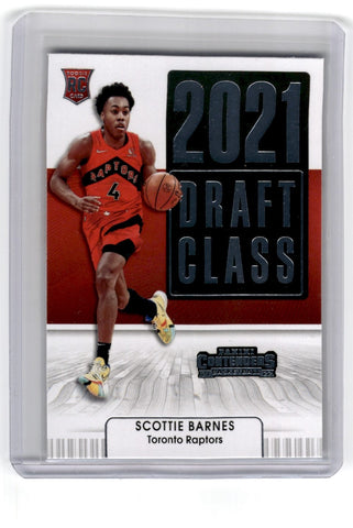 2021 Panini Contenders 2021 Draft Class Scottie Barnes Card 4