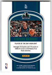 2021 Panini Contenders Legendary Stephon Marbury Card 17