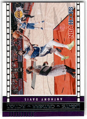 2021 Hoops Prime Anthony Davis Lights Camera Action Card 10