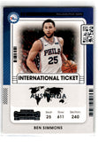 2021 Panini Contenders Ben Simmons Card 77