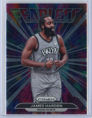 2021 Panini Prizm James Harden Fearless Card 14