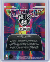 2021 Panini Prizm James Harden Fearless Card 14
