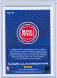 2021 Panini Recon All Systems Go Cade Cunningham Card 2
