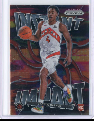 2021 Panini Prizm Instant Impact Scottie Barnes Card 16 Default Title