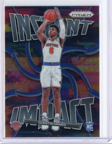 2021 Panini Prizm Instant Impact Quentin Grimes Card 21 Default Title