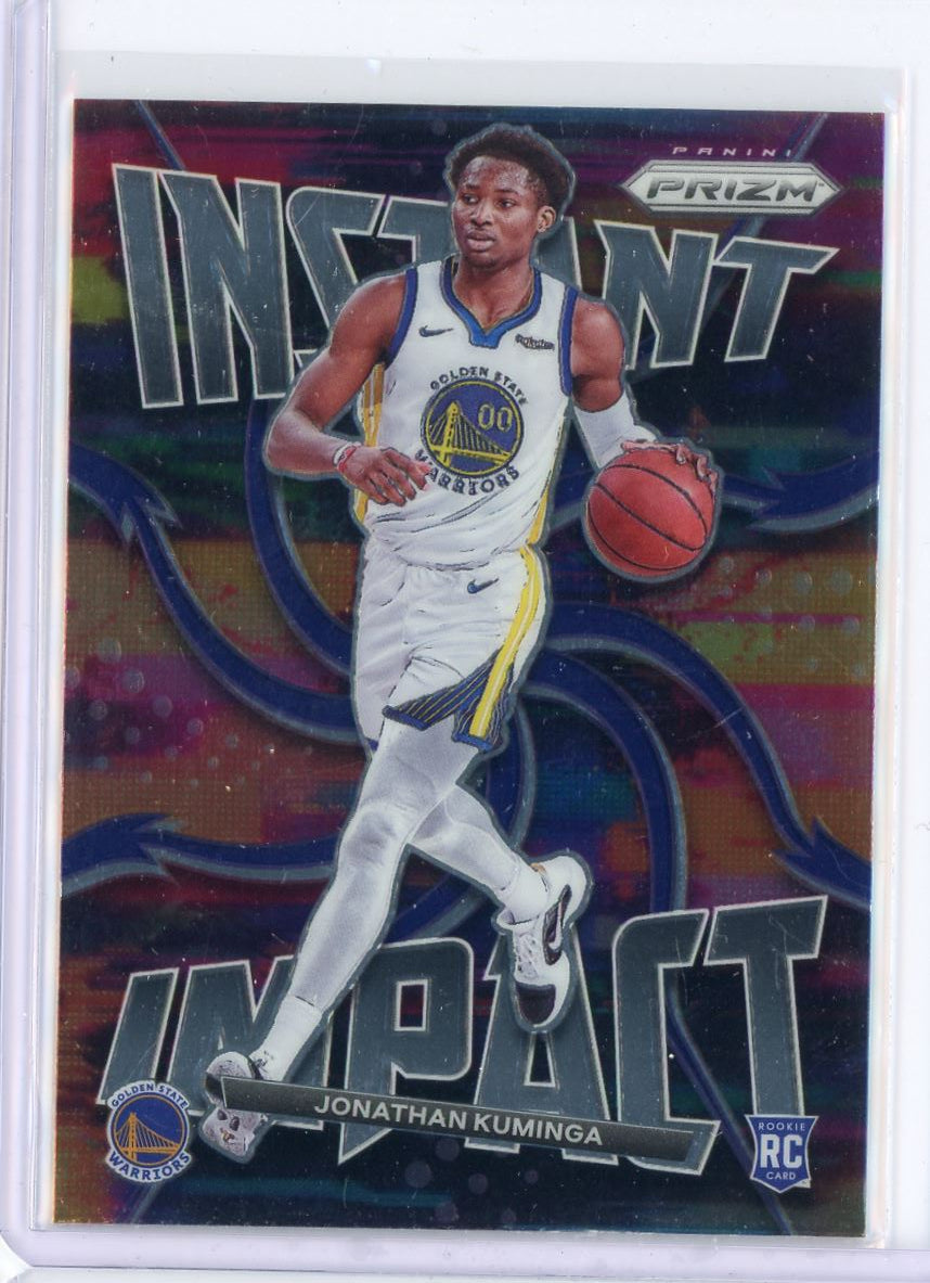 2021 Panini Prizm Instant Impact Jonathan Kuminga Card 7 Default Title