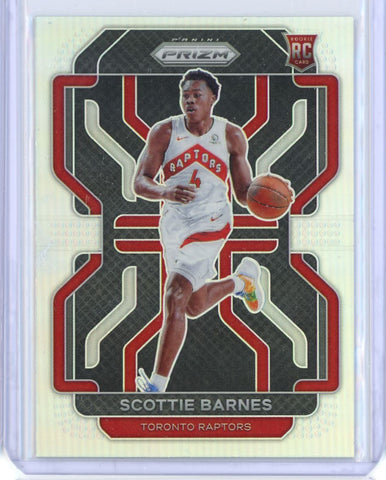 2021 Panini Prizm Silver RC Scottie Barnes Card 320 Default Title