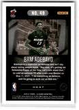 2021 Panini Revolution Bam Adebayo Card 49