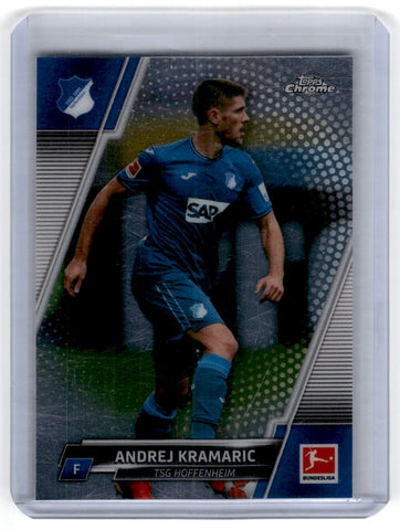2021 Topps Bundesliga Chrome Andrej Kramaric Card 52