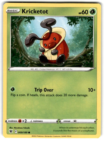 2022 Sword & Shield - Astral Radiance Kricketot Card 9 Default Title