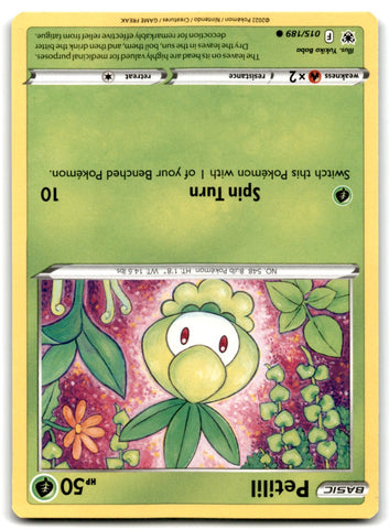 2022 Sword & Shield - Astral Radiance Petilil Card 15 Default Title