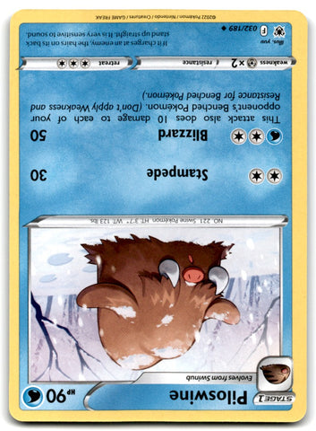 2022 Sword & Shield - Astral Radiance Piloswine Card 32 Default Title