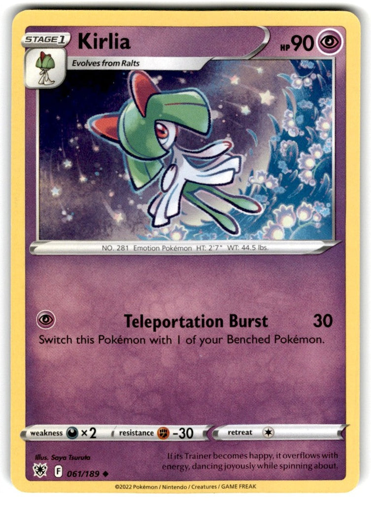 2022 Sword & Shield - Astral Radiance Kirlia Card 61 Default Title