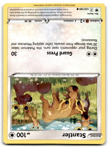 2022 Sword & Shield - Astral Radiance Stantler Card 125 Default Title