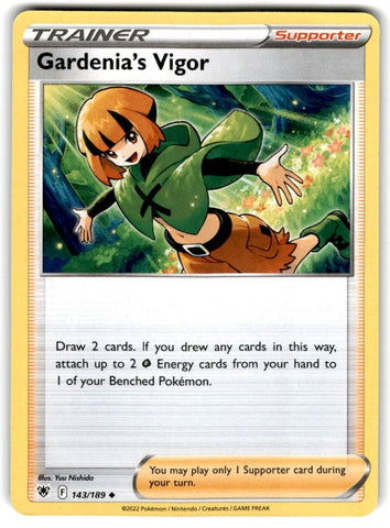 2022 Sword & Shield - Astral Radiance Gardenia's Vigor Card 143 Default Title