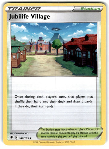 2022 Sword & Shield - Astral Radiance Jubilife Village Trainer Card 148 Default Title