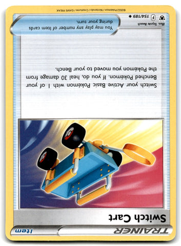 2022 Sword & Shield - Astral Radiance Switch Carter Card 154 Default Title