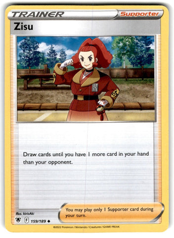 2022 Sword & Shield - Astral Radiance Zisu Card 159 Default Title