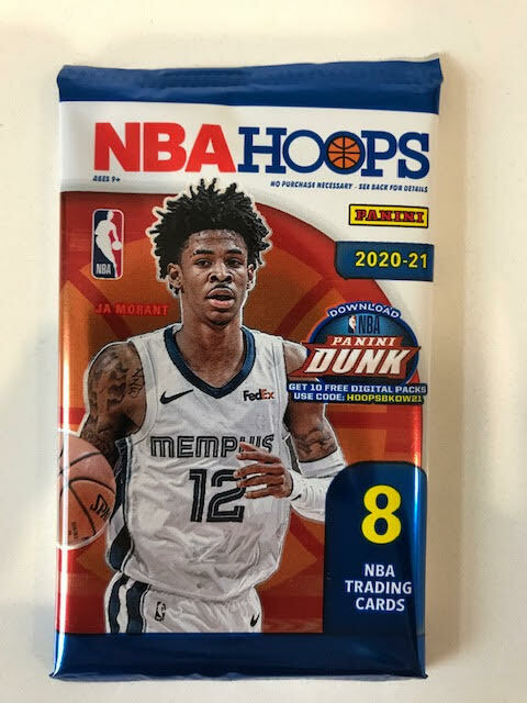 2020-21 Panini NBA Hoops Basketball Pack