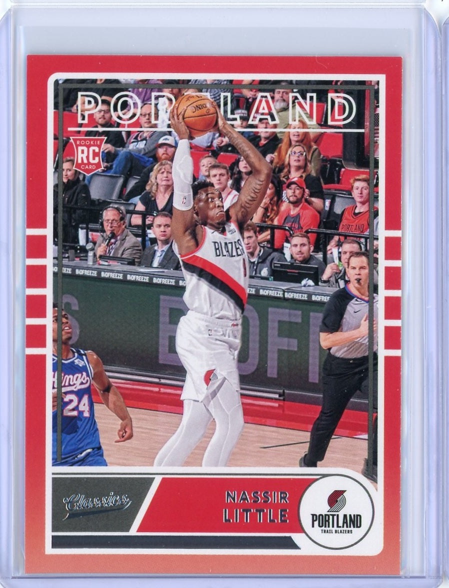 2019-2020 Panini Chronicles Basketball Nassir Little Classics RC Card #666