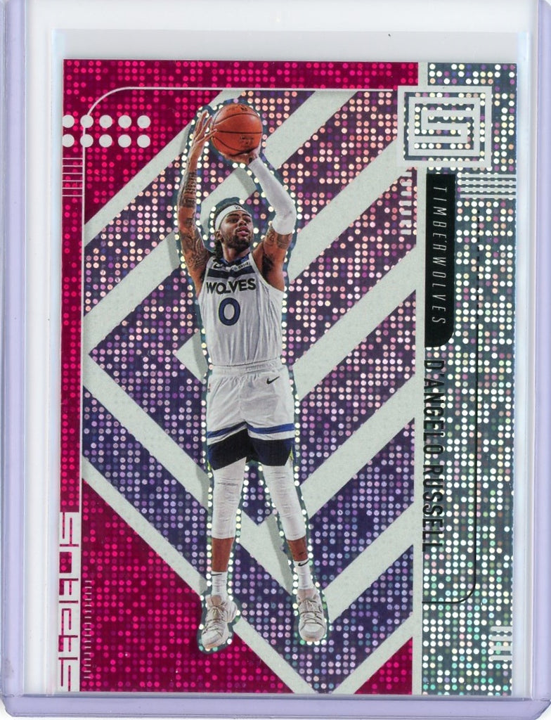 2019-20 Panini Status Basketball D'Angelo Russell Red Card #6