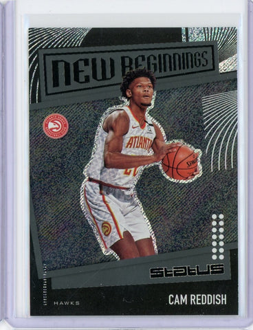 2019-20 Panini Status Basketball Cam Reddish New Beginnings Card #29