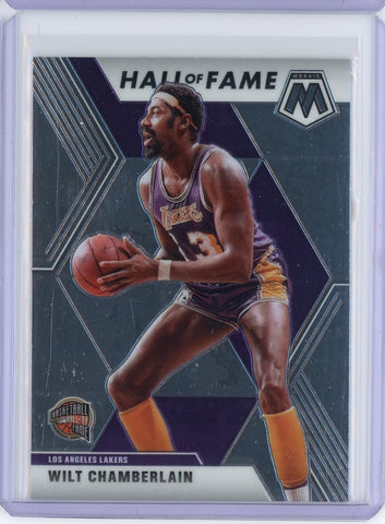 2019-20 Panini Mosaic Basketball Wilt Chamberlin Hall of Fame Card #21