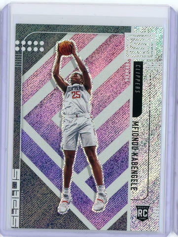 2019-20 Panini Status Basketball Mfiondu Kabengele RC Card #91