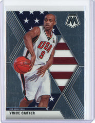 2019-20 Panini Mosaic Basketball Vince Carter USA Card #258