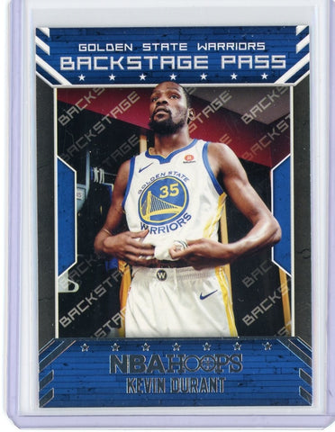2018-19 Panini NBA Hoops Basketball Kevin Durant Backstage Pass Card #BSP-2