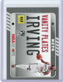 2020-21 Panini NBA Hoops Basketball Kyrie Irving Vanity Plates Card #11