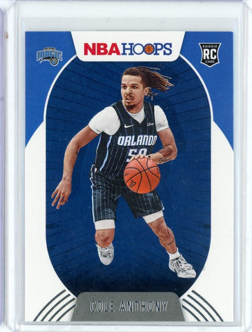 2020-21 Panini NBA Hoops Basketball Cole Anthony RC Card #234