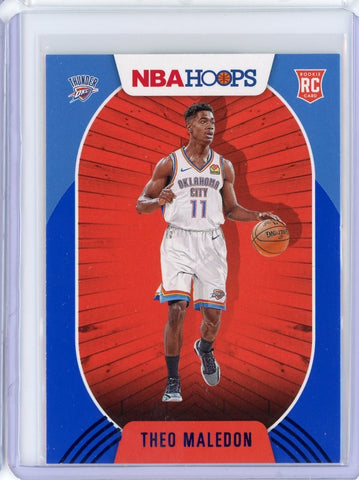 2020-21 Panini NBA Hoops Basketball Theo Maledon Blue RC Card #230