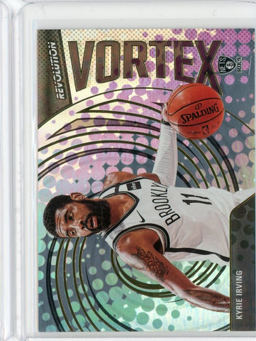 2020-21 Panini Revolution Basketball Kyrie Irving Vortex Card #23