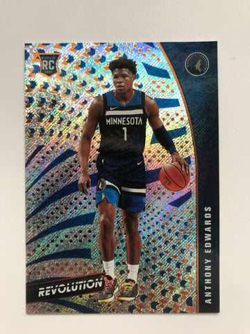 2020-21 Panini Revolution Basketball Anthony Edwards RC Card #125