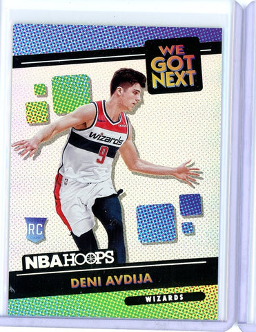 2020-2021 Panini NBA Hoops Basketball Deni Avdija We Got Next Holo RC Card #9