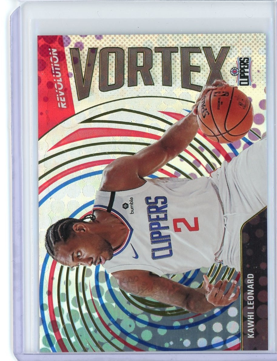 2020-2021 Panini Revolution Basketball Kawhi Leonard Vortex Card #26