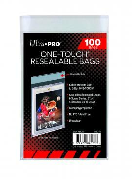 ULTRA PRO One Touch Resealable Bags