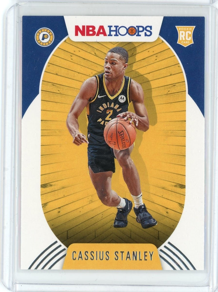 2020-21 Panini NBA Hoops Basketball Cassius Stanley RC Card #244