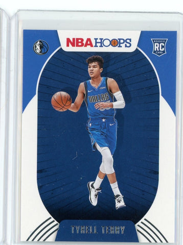 2020-21 Panini NBA Hoops Basketball Tyrell Terry RC Card #240