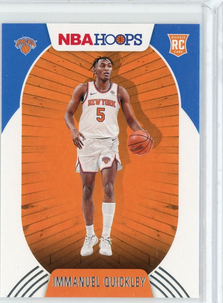 2020-21 Panini NBA Hoops Basketball Immanuel Quickley RC Card #249