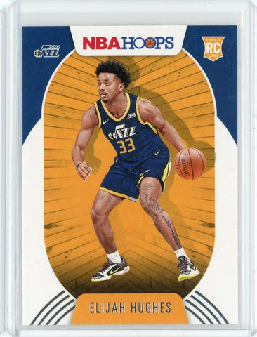 2020-21 Panini NBA Hoops Basketball Elijah Hughes RC Card #224