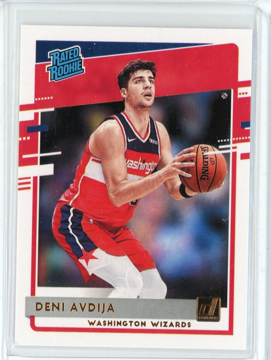 2020-21 Panini Donruss Basketball Deni Avdija RC Card #205